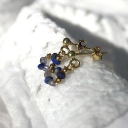 Naszyjnik sztyfty z naturalnymi kamieniami